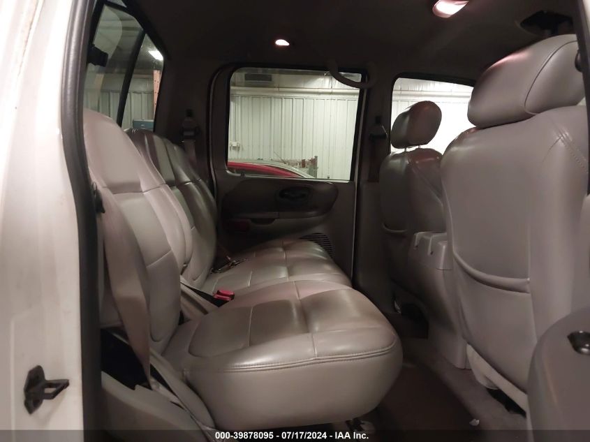 2001 Ford F-150 King Ranch Edition/Lariat/Xlt VIN: 1FTRW08L81KC64898 Lot: 39878095