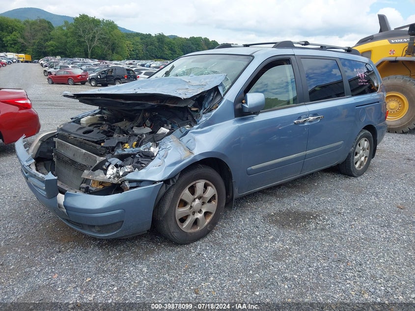 2008 Hyundai Entourage Gls/Limited VIN: KNDMC233086048424 Lot: 39878099