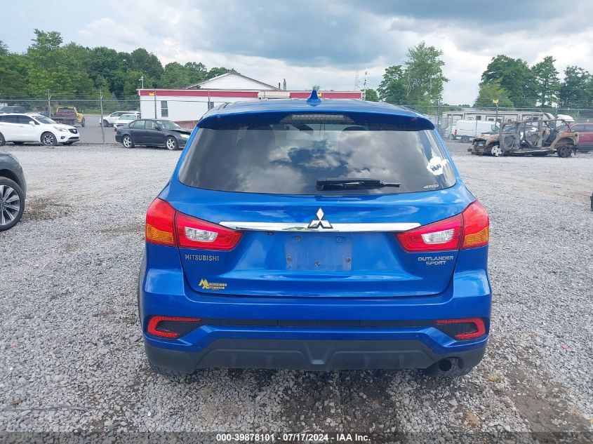 2019 Mitsubishi Outlander Sport 2.0 Es VIN: JA4AR3AU7KU015064 Lot: 39878101