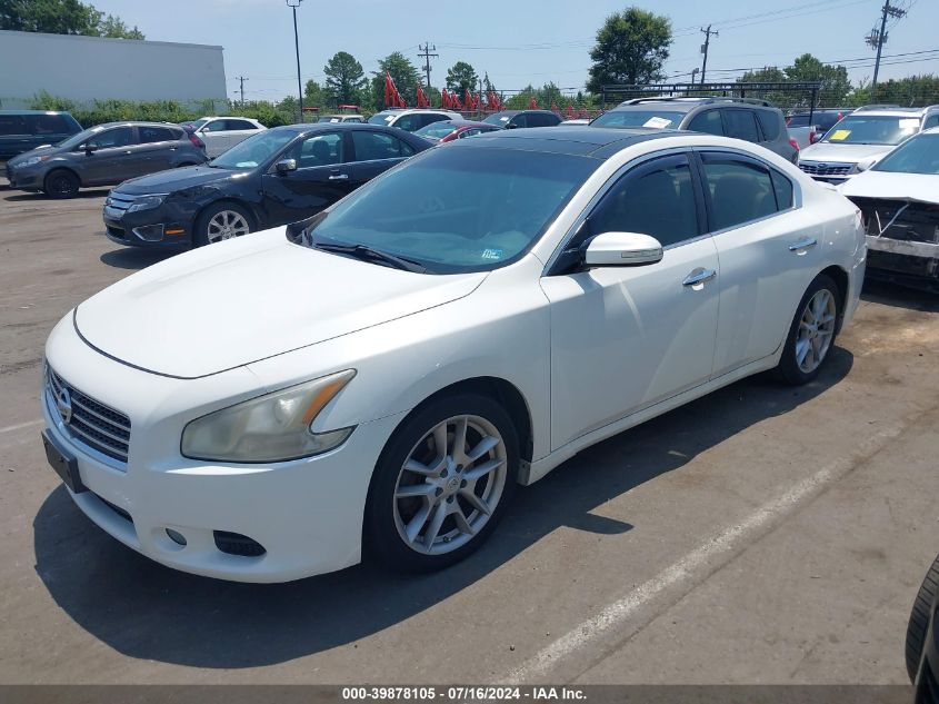 1N4AA5AP9BC812978 2011 Nissan Maxima S/Sv