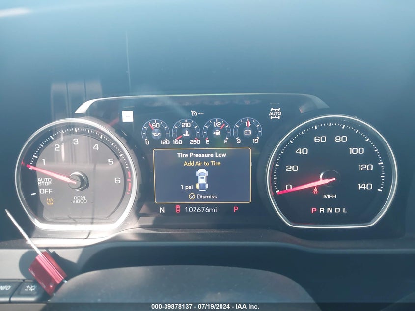 2019 CHEVROLET SILVERADO 1500 HIGH COUNTRY - 1GCUYHELXKZ294033