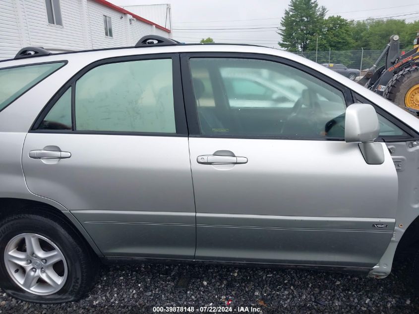 2001 Lexus Rx 300 VIN: JTJHF10U810183768 Lot: 39878148