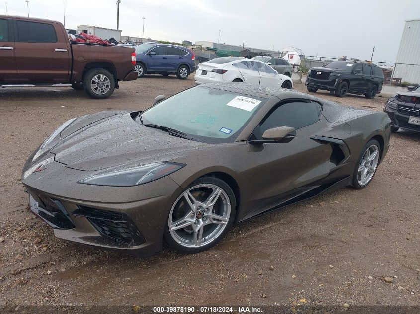 2020 Chevrolet Corvette Stingray Rwd 1Lt VIN: 1G1Y62D44L5105442 Lot: 39878190