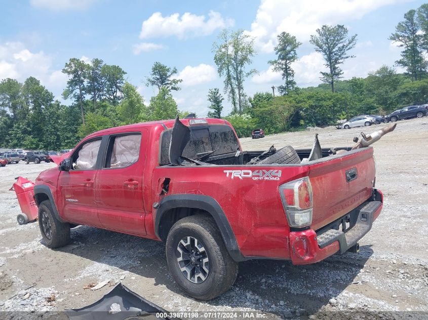 2021 Toyota Tacoma Trd Off-Road VIN: 5TFCZ5AN3MX269388 Lot: 39878198