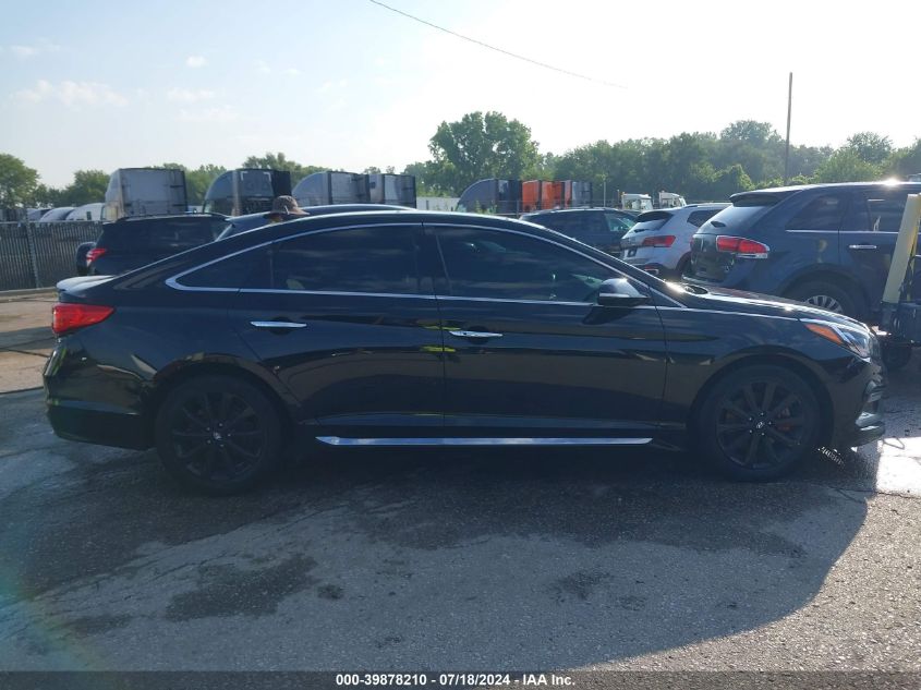 2016 Hyundai Sonata Limited VIN: 5NPE34AF7GH297224 Lot: 39878210