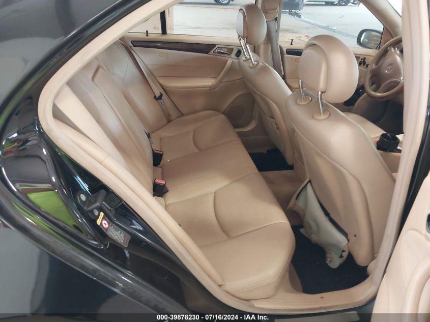 2004 Mercedes-Benz C 320 Sport VIN: WDBRF64J94F536023 Lot: 39878230