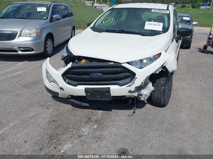 2020 Ford Ecosport S VIN: MAJ3S2FE5LC330005 Lot: 39878236