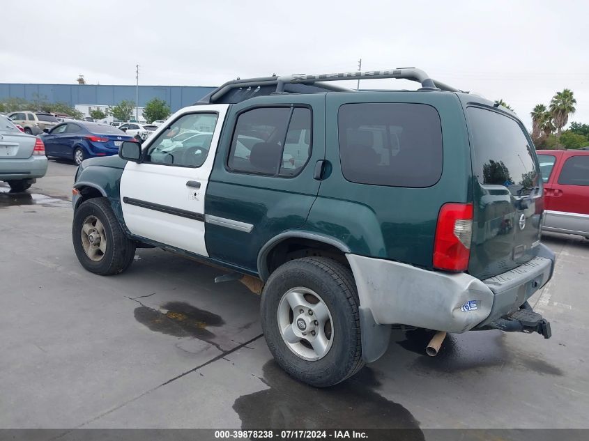 2002 Nissan Xterra Xe VIN: 5N1ED28T62C537876 Lot: 39878238