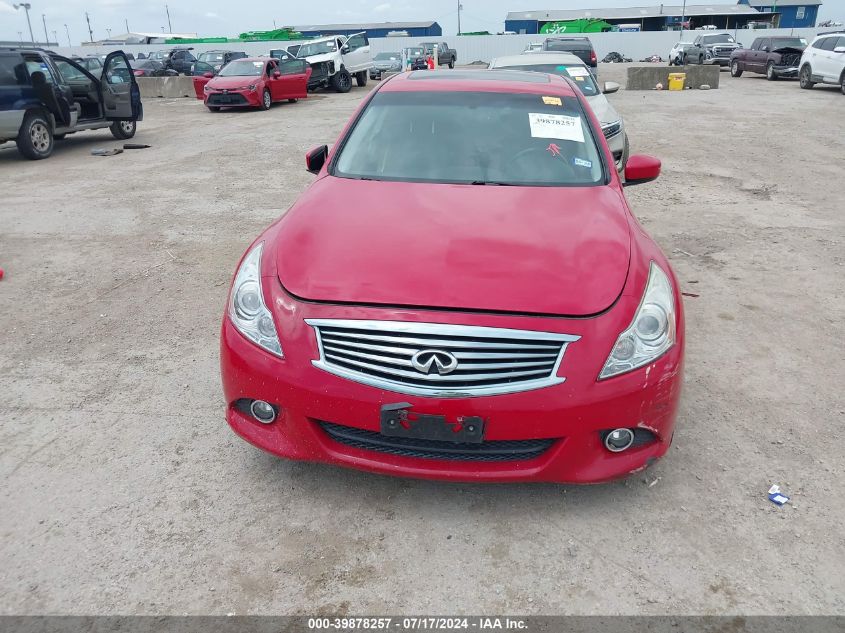 2013 Infiniti G37 Journey/Sport VIN: JN1CV6AP9DM301767 Lot: 39878257