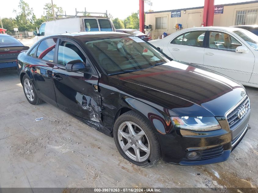 2009 Audi A4 2.0T Quattro VIN: WAULF78K19A134515 Lot: 39878263