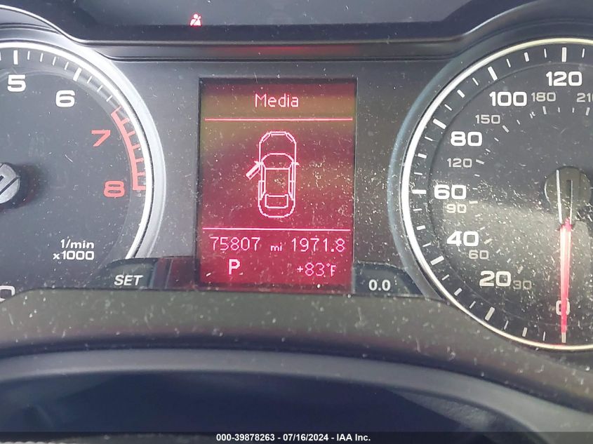 2009 Audi A4 2.0T Quattro VIN: WAULF78K19A134515 Lot: 39878263