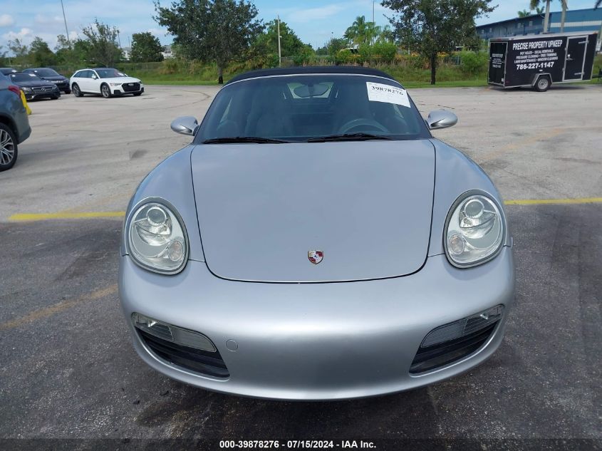 2008 Porsche Boxster VIN: WP0CA29808U712477 Lot: 39878276