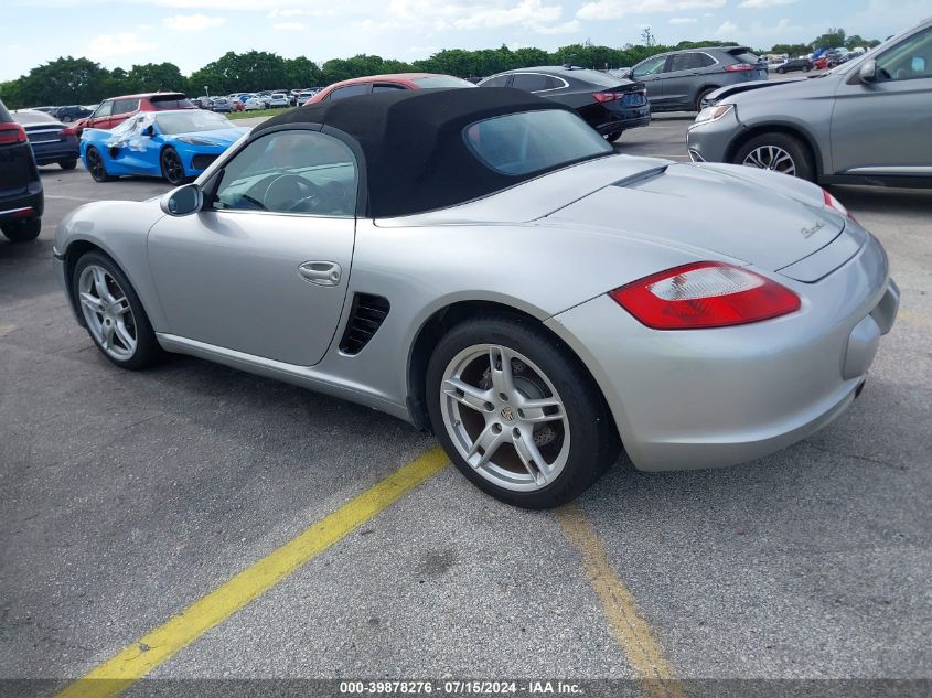 WP0CA29808U712477 | 2008 PORSCHE BOXSTER