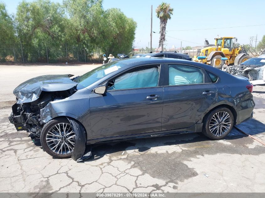 2022 Kia Forte Gt-Line VIN: 3KPF54AD5NE486274 Lot: 39878291