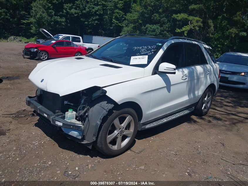 2017 Mercedes-Benz Gle 350 4Matic VIN: 4JGDA5HB9HA927825 Lot: 39878307