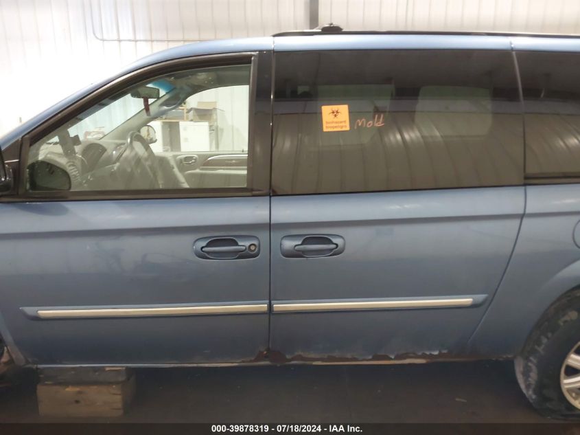 2007 Chrysler Town & Country Touring VIN: 2A4GP54L77R175156 Lot: 39878319