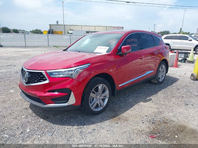 2019 Acura Rdx Advance VIN: 5J8TC1H74KL023540 Lot: 39878330