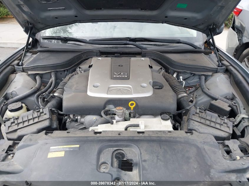 2012 Infiniti G37 VIN: JN1CV6FE6CM202894 Lot: 39878342