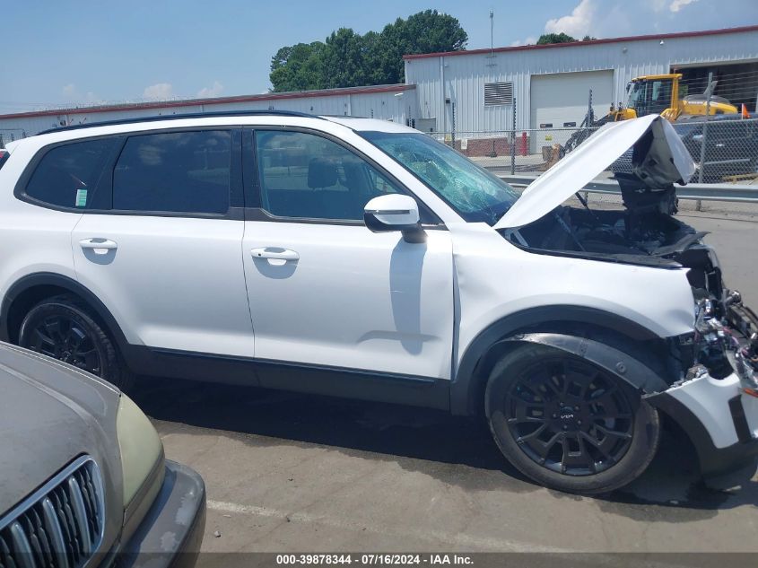 2022 Kia Telluride Ex VIN: 5XYP3DHCXNG200638 Lot: 39878344