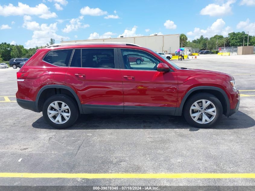 2018 Volkswagen Atlas 2.0T Se VIN: 1V2CP2CA5JC592874 Lot: 39878345