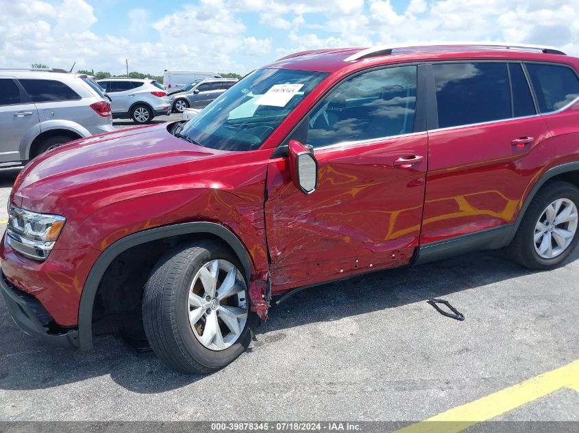 2018 Volkswagen Atlas 2.0T Se VIN: 1V2CP2CA5JC592874 Lot: 39878345