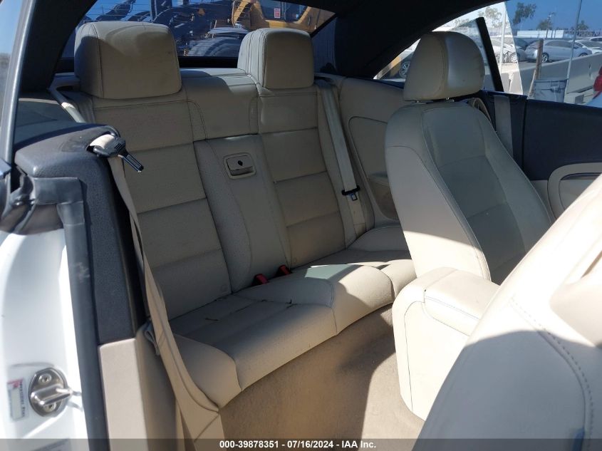 2009 Volkswagen Eos Turbo/Komfort VIN: WVWBA71F39V001130 Lot: 39878351