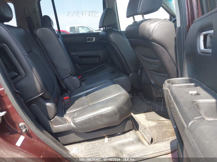 2010 Honda Pilot Exl VIN: 5FNYF4H59AB010957 Lot: 39878353