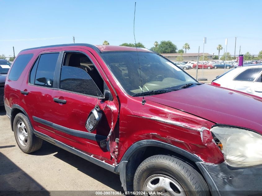 2003 Honda Cr-V Lx VIN: JHLRD684X3C002592 Lot: 39878363