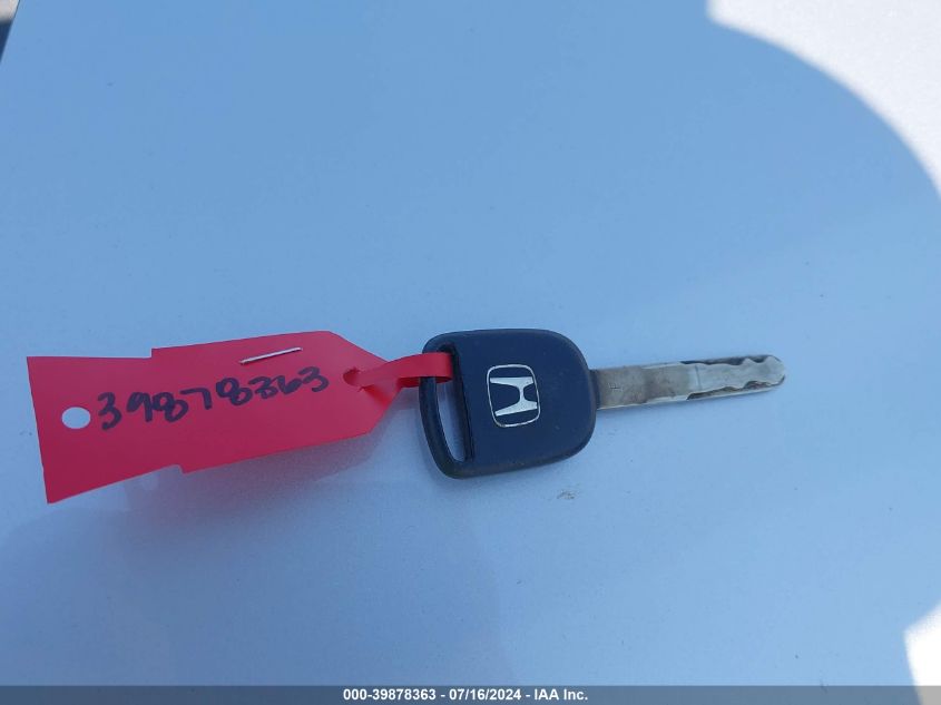 2003 Honda Cr-V Lx VIN: JHLRD684X3C002592 Lot: 39878363