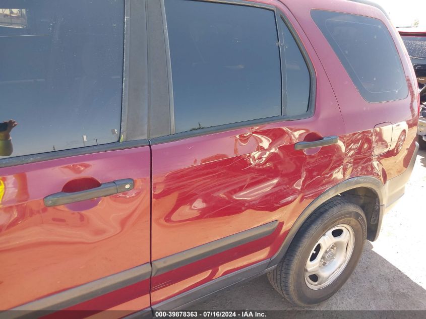 2003 Honda Cr-V Lx VIN: JHLRD684X3C002592 Lot: 39878363