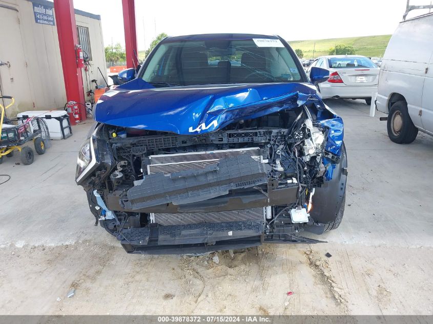 VIN 5XYK33AF2PG077106 2023 KIA SPORTAGE EX