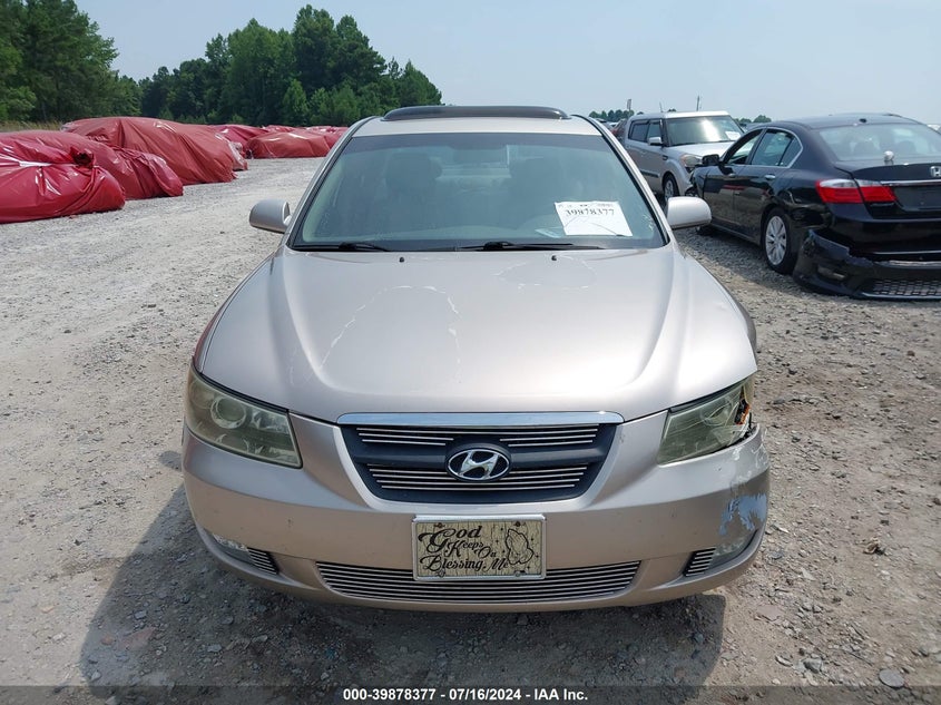 2007 Hyundai Sonata Limited/Se V6 VIN: 5NPEU46F47H273288 Lot: 39878377