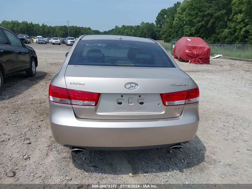 2007 Hyundai Sonata Limited/Se V6 VIN: 5NPEU46F47H273288 Lot: 39878377