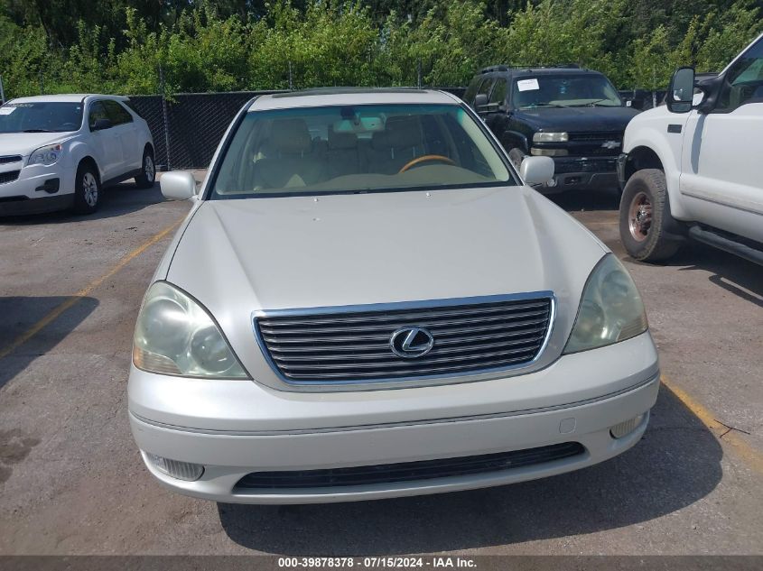 2001 Lexus Ls 430 VIN: JTHBN30F810011733 Lot: 39878378