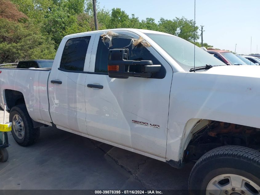 2019 Chevrolet Silverado 2500Hd Wt VIN: 2GC2KREG4K1147622 Lot: 39878395