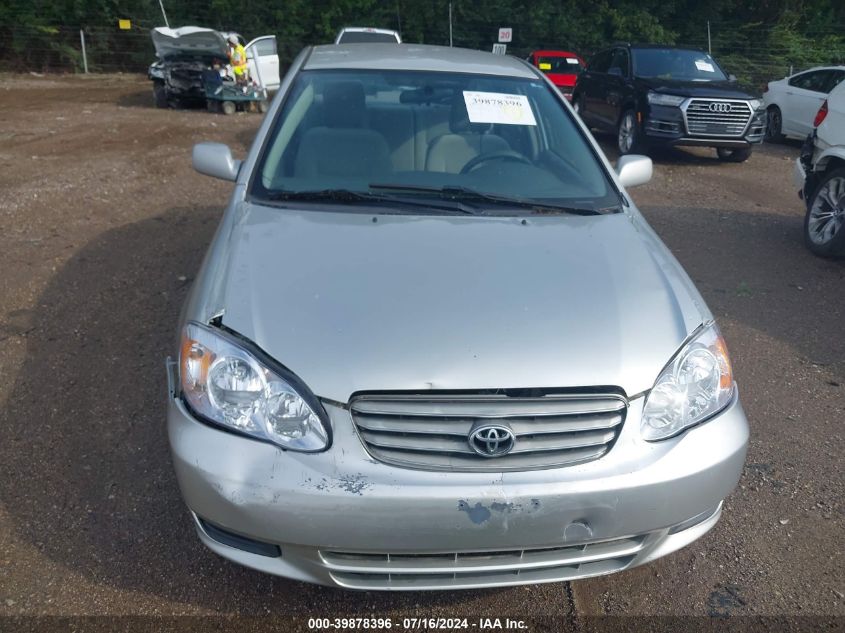 2004 Toyota Corolla Le VIN: 2T1BR38E14C292270 Lot: 39878396