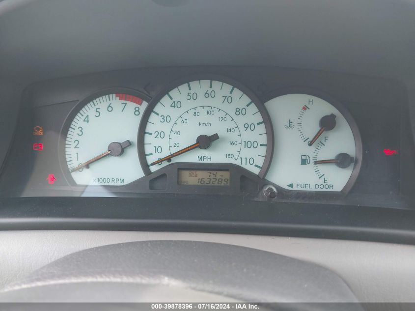 2004 Toyota Corolla Le VIN: 2T1BR38E14C292270 Lot: 39878396