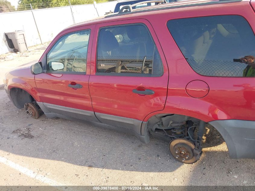 2005 Ford Escape Xlt VIN: 1FMYU93195KD17721 Lot: 39878400