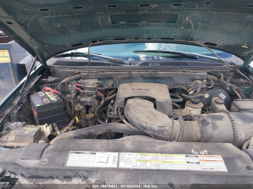 1998 Ford F-150 Lariat/Standard/Xl/Xlt VIN: 1FTRX18L5WNA20392 Lot: 39878401