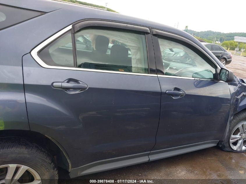 2014 Chevrolet Equinox Ls VIN: 2GNFLEEK5E6287219 Lot: 39878408