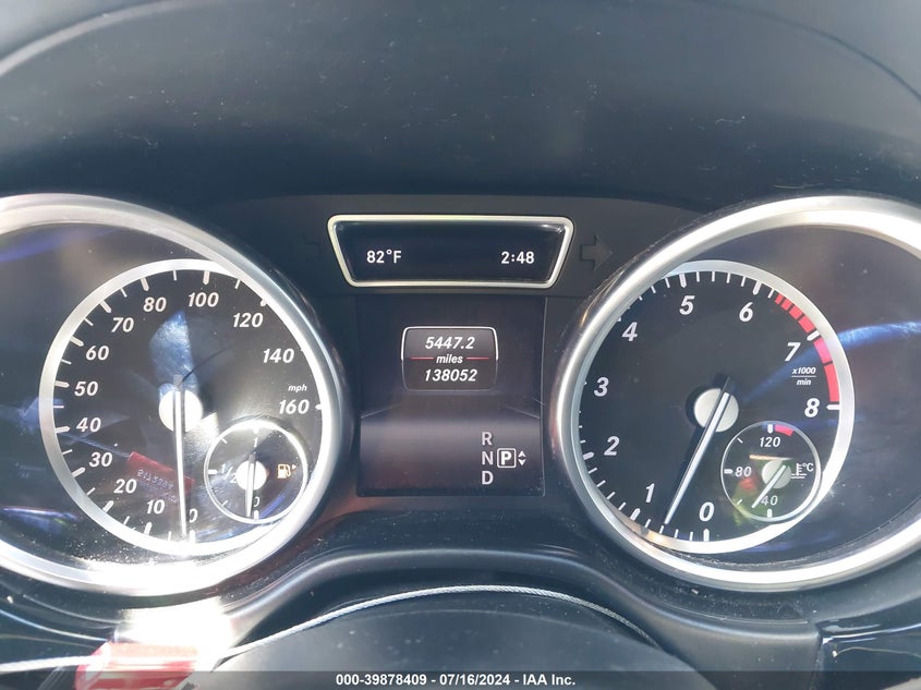 2015 MERCEDES-BENZ GL 450 4MATIC - 4JGDF6EE5FA472670