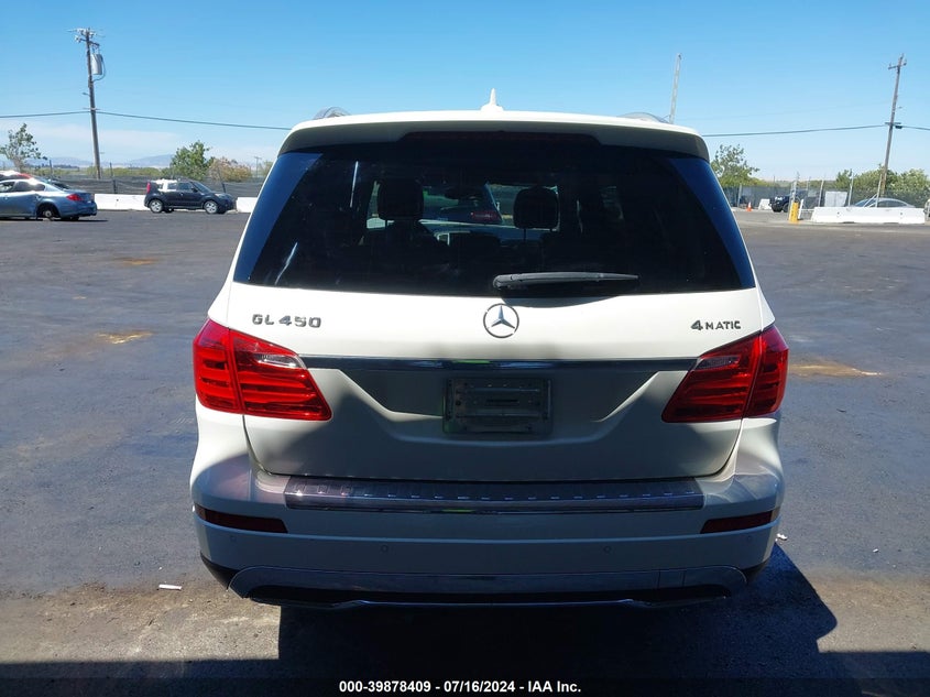 2015 MERCEDES-BENZ GL 450 4MATIC - 4JGDF6EE5FA472670