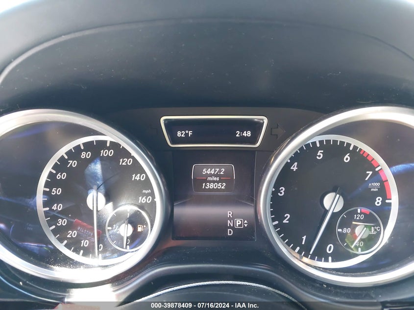 2015 MERCEDES-BENZ GL 450 4MATIC - 4JGDF6EE5FA472670