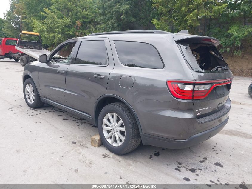 2021 DODGE DURANGO SXT - 1C4RDJAG3MC579633