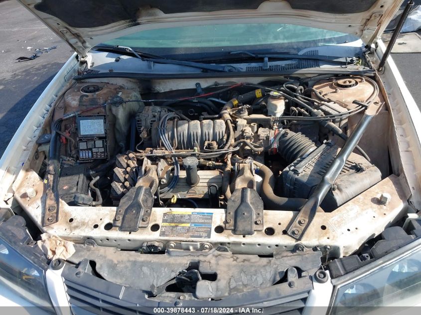 2005 Chevrolet Impala Ls VIN: 2G1WH52K959260336 Lot: 39878443