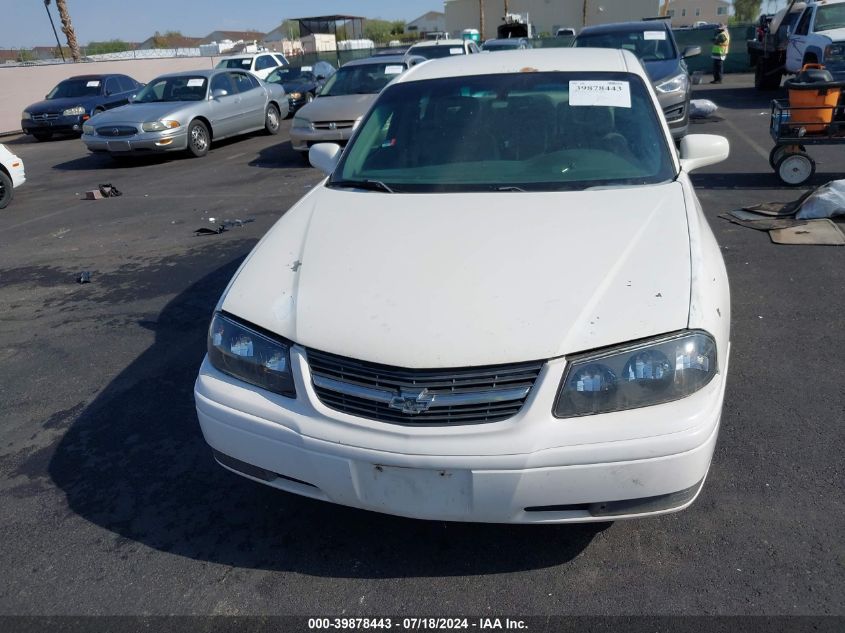 2005 Chevrolet Impala Ls VIN: 2G1WH52K959260336 Lot: 39878443