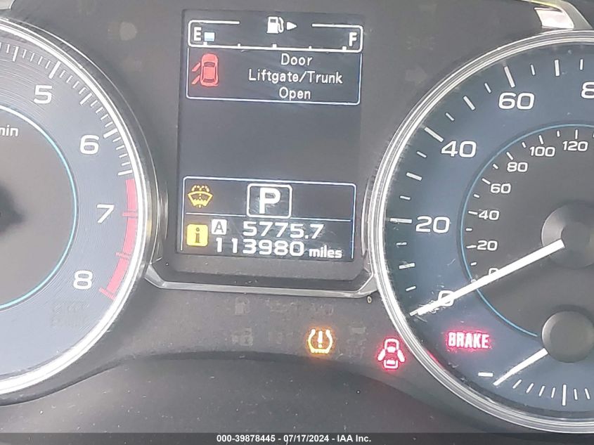 2015 Subaru Impreza 2.0I Sport Limited VIN: JF1GPAV65FH252002 Lot: 39878445