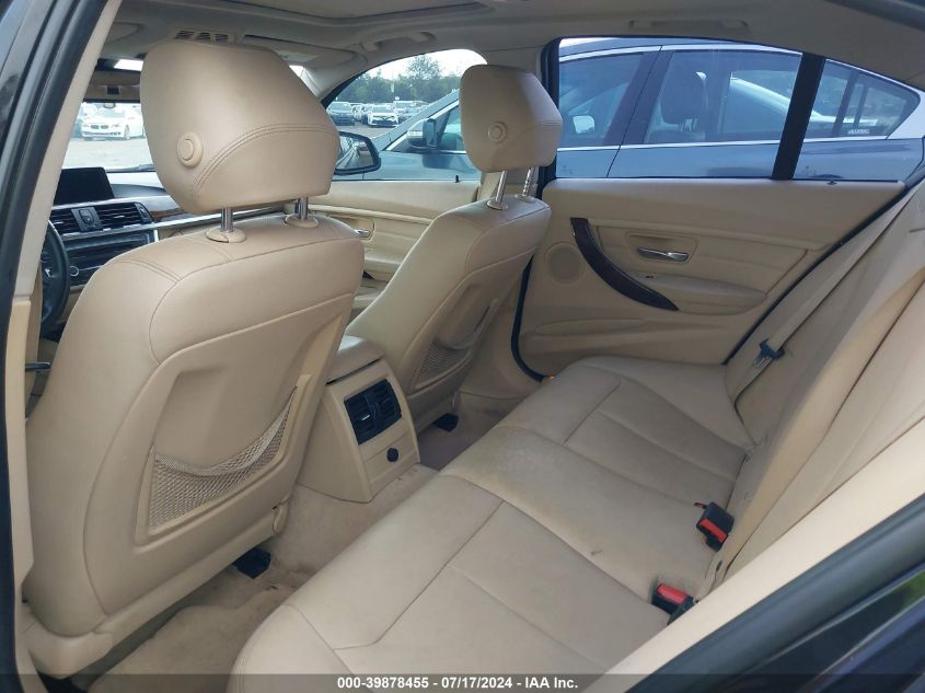 2014 BMW 328I VIN: WBA3C1C58EK106951 Lot: 39878455