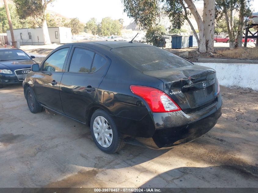 2014 Nissan Versa 1.6 S VIN: 3N1CN7AP4EL854537 Lot: 39878457