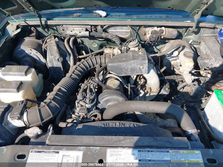 1999 Ford Ranger VIN: 1FTYR10C8XUB07499 Lot: 39878465